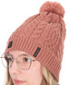 Czapka zimowa damska z pomponem Fox Ladies Knitted Bobble