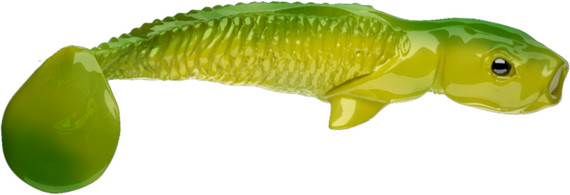 Guma spinningowa QubiLures Syrena Shad
