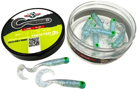 Przynęta gumowa Great Fish GF1 twister